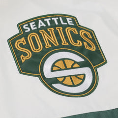Mitchell & Ness NBA Head Coach Lightweight Anorak Windbreaker Seattle Supersonics