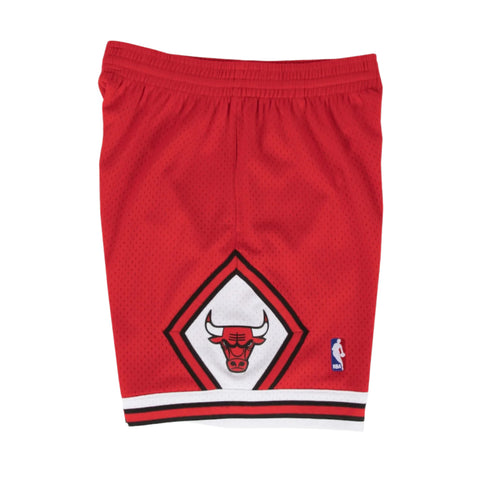 Chicago Bulls 1997-98 Red Swingman Shorts