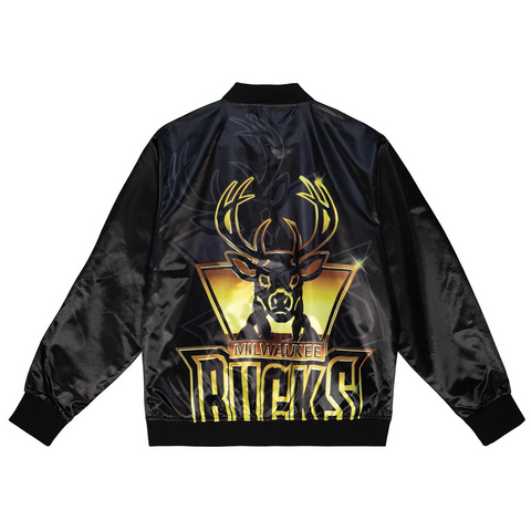 Milwaukee Bucks NBA Lightweight Satin Jacket