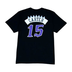 Toronto Raptors Vince Carter Short Sleeve T-Shirt Black