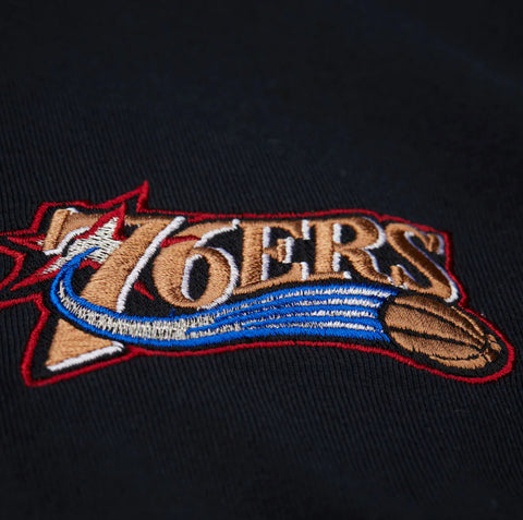 Alen Iverson 76ers Vintage Print T-Shirt