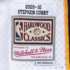 Golden State Warriors #30 Stephen Curry 2009-10 NBA Hardwood Classic Swingman White Mitchell & Ness