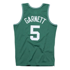 Boston Celtics #5 Kevin Garnett 2007-08 NBA Hardwood Classic Swingman Kelly Green Mitchell & Ness