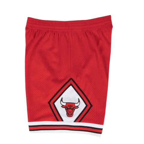 Chicago Bulls 1997-98 Red Swingman Shorts