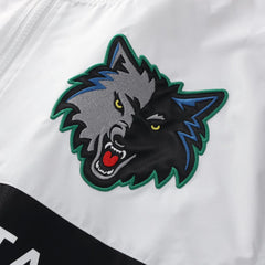 Mitchell & Ness NBA Head Coach Lightweight Anorak Windbreaker Minnesota Timberwolves