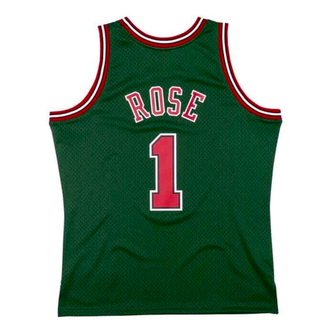 Chicago Bulls Derrick Rose 2008-09 Green Jersey