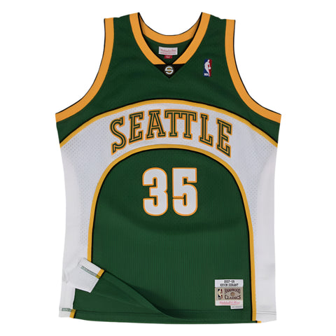 Seattle Supersonics 2007-08 Kevin Durant Green Swingman NBA Jersey