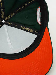 Mitchell & Ness Oklahoma City Thunder Slam Pro Pinch Green/Orange Adjustable Hat