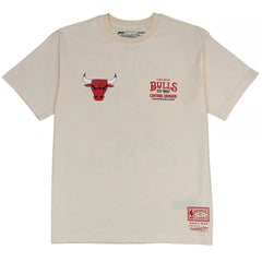 Chicago Bulls NBA Oversized T-Shirt Cream Mitchell & Ness