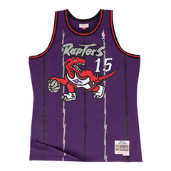 Toronto Raptors  #15 Vince Carter 1998-99 NBA Hardwood Classics Swingman Jersey Purple Mitchell & Ness