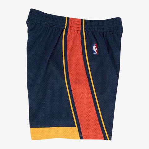 Mitchell and Ness Golden State Warriors 2009-10 NBA Classic Swingman Shorts Blue