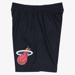 Miami Heat 1996-97 NBA Classic Swingman Shorts Black Mitchell & Ness