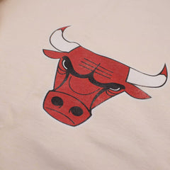 Chicago Bulls NBA Oversized T-Shirt Cream Mitchell & Ness