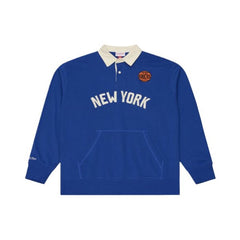 New York Knicks NBA Retro Roots French Terry Fleece Polo