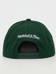 Mitchell & Ness Oklahoma City Thunder Slam Pro Pinch Green/Orange Adjustable Hat