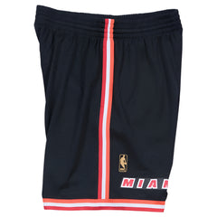 Miami Heat 1996-97 NBA Classic Swingman Shorts Black Mitchell & Ness