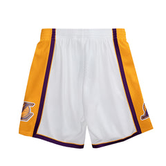 Los Angeles Lakers 2009-10 White Swingman Shorts