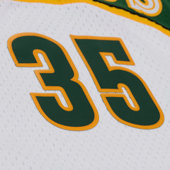 Seattle Supersonics #35 Kevin Durant 2007-08 Swingman NBA Jersey White-Green Mitchell & Ness