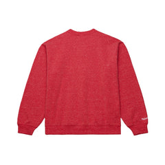 Chicago Bulls Crew Neck Fleece Vintage Logo By Mitchell & Ness