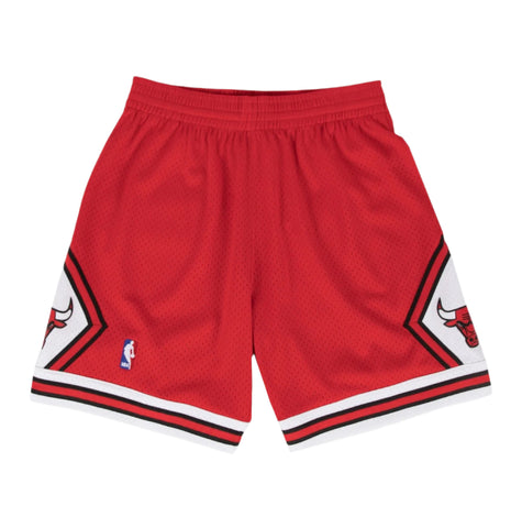Chicago Bulls 1997-98 Red Swingman Shorts