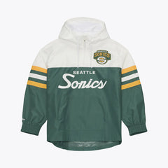 Mitchell & Ness NBA Head Coach Lightweight Anorak Windbreaker Seattle Supersonics