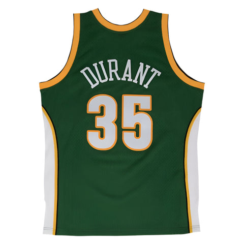 Seattle Supersonics 2007-08 Kevin Durant Green Swingman NBA Jersey