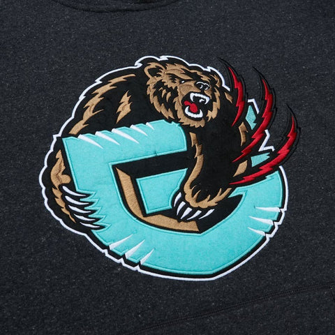 Vancouver Grizzlies NBA Hoodie Washed Out Grey