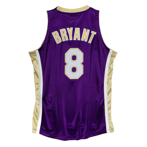 Los Angels Lakers 1996-2016 Kobe Bryant Satin Hall of Fame Edition Authentic Jersey