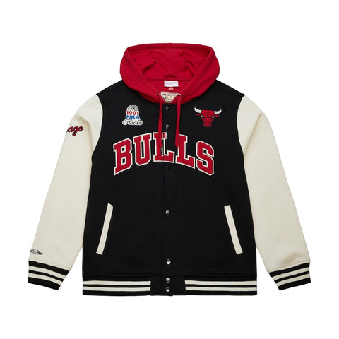 Chicago Bulls NBA Courtside Vintage Fleece Hoodie