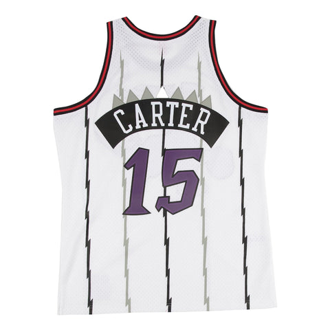 Toronto Raptors 1998-99 Vince Carter White Swingman Jersey