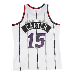 Toronto Raptors #15 Vince Carter 1998-99 NBA Hardwood Classic Swingman Jersey White Mitchell & Ness