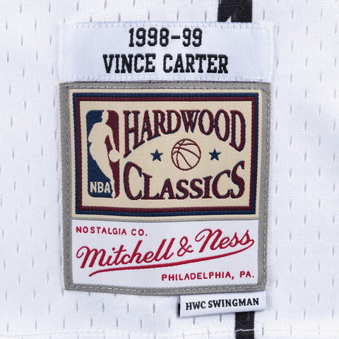 Toronto Raptors 1998-99 Vince Carter White Swingman Jersey