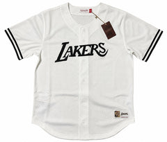 Los Angeles Lakers Front Button Shirt NBA by Mitchell & Ness