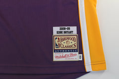 Los Angeles Lakers #24 Kobe Bryant 2008-09 NBA Finals Edition Authentic Hardwood Classics Mitchell & Ness