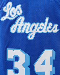 Los Angeles Lakers #34 Shaquille O'Neal 1996-97 NBA Swingman Jersey Alternate Mitchell & Ness