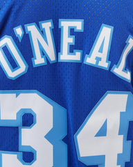 Los Angeles Lakers #34 Shaquille O'Neal 1996-97 NBA Swingman Jersey Alternate Mitchell & Ness