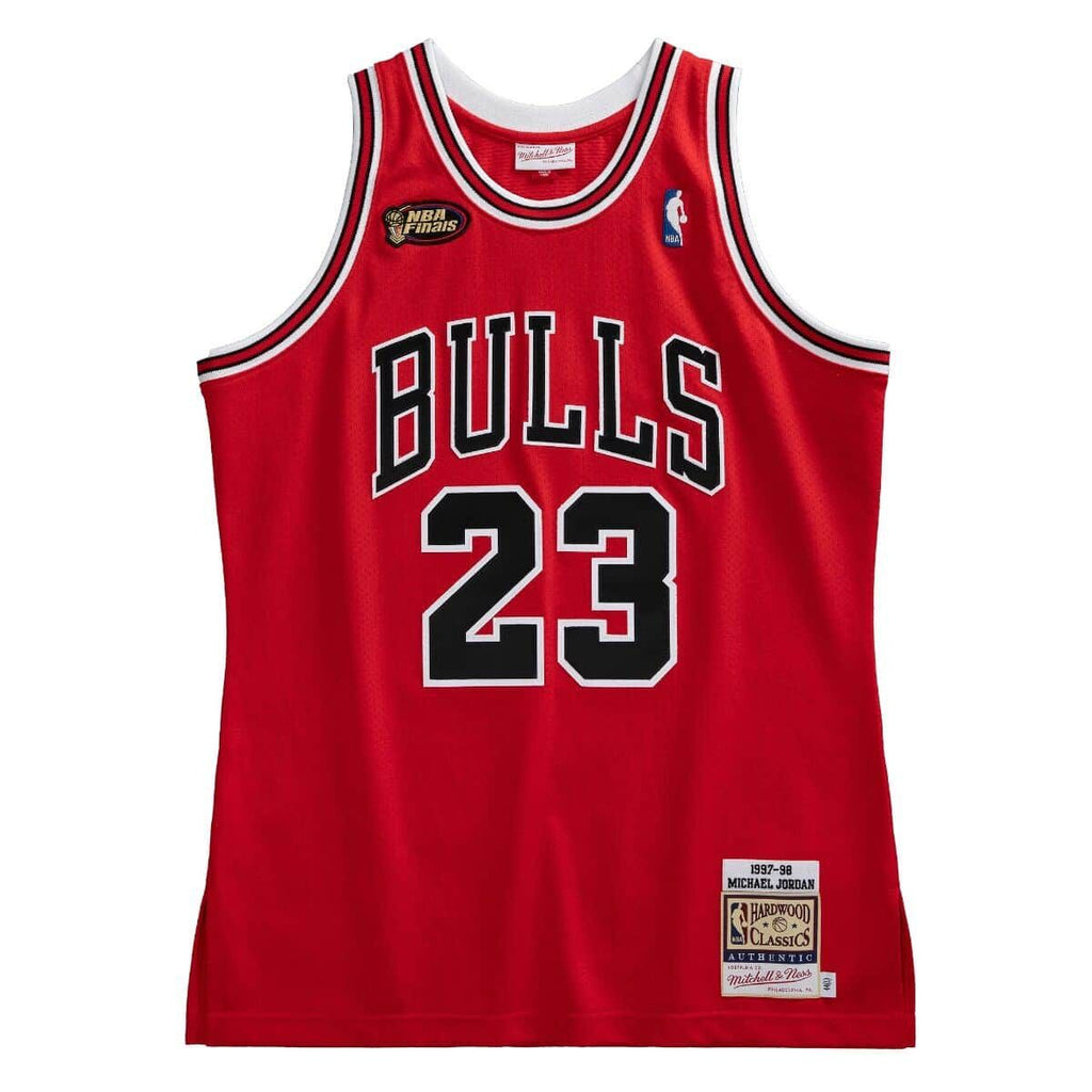 Mitchell & Ness シカゴ・ブルズ 1997/98 Chicago Bulls Michael Jordan 1997-98 Finals Authentic Jersey