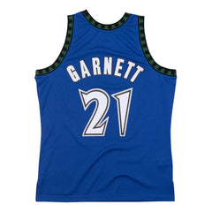 Minnesota Timberwolves #21 Kevin Garnett 2003-04 NBA Hardwood Classics Swingman Jersey Royal Mitchell & Ness