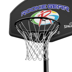 Spalding Youth/Kids Portable Basketball Hoop με ρυθμιζόμενο ύψος 1.4-2μ. & ταμπλό 82 εκ.